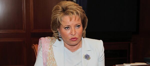 Rusya Federasyon Konseyi Başkanı Valentina Matviyenko Rusya Federasyon Konseyi Başkanı Valentina Matviyenko - Sputnik Türkiye