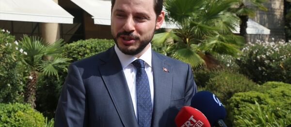 Enerji ve Tabii Kaynaklar Bakanı Berat Albayrak - Sputnik Türkiye