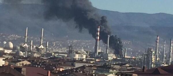 Tüpraş’ta yangın çıktı - Sputnik Türkiye