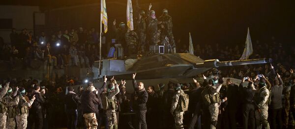 İsrail - Hamas -tank - Sputnik Türkiye