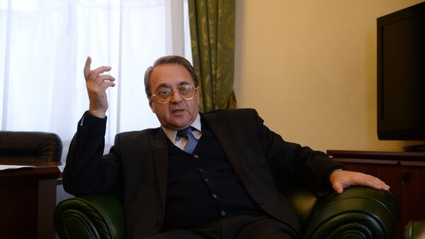 Interview with Russian Deputy Foreign Minister Mikhail Bogdanov - Sputnik Türkiye