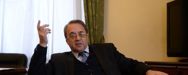 Interview with Russian Deputy Foreign Minister Mikhail Bogdanov - Sputnik Türkiye