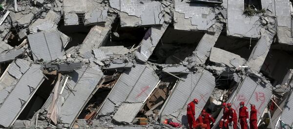 Tayvan'da deprem - Sputnik Türkiye