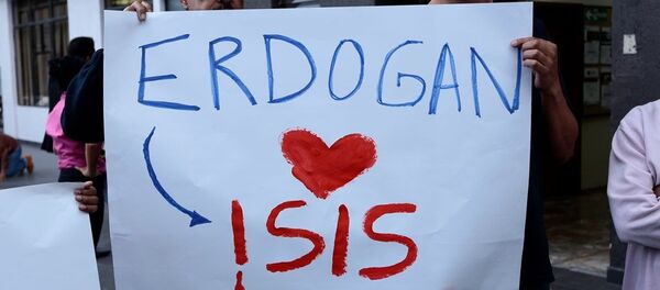 Ekvador'da Erdoğan karşıtı gösteriler - Sputnik Türkiye