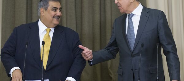 Bahreyn Dışişleri Bakanı Halid bin Ahmed El Halife, Rusya Dışişleri Bakanı Sergey Lavrov ile görüştü - Sputnik Türkiye