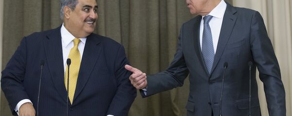 Bahreyn Dışişleri Bakanı Halid bin Ahmed El Halife, Rusya Dışişleri Bakanı Sergey Lavrov ile görüştü - Sputnik Türkiye