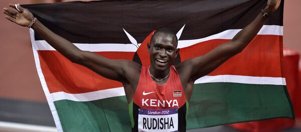 Kenyalı atlet David Lekuta Rudisha - Sputnik Türkiye