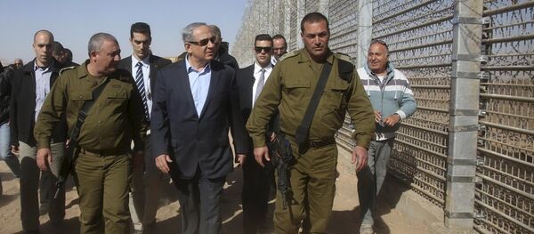 İsrail Başbakanı Benyamin Netanyahu - Ürdün sınırı - Sputnik Türkiye