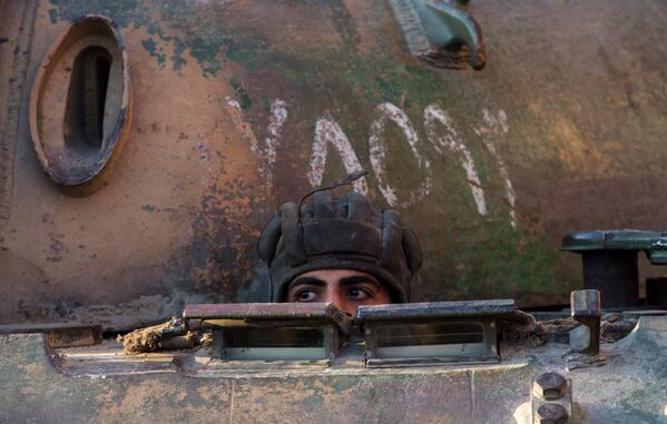 Suriye ordusu Keseb'te - Sputnik Türkiye