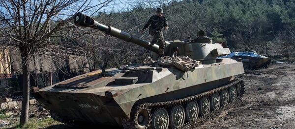 Suriye ordusu Keseb'te - Sputnik Türkiye