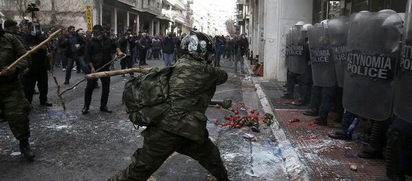 Yunanistan - Çiftçi eylemi - Sputnik Türkiye