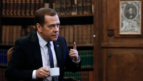 Rusya Başbakanı Dimitriy Medvedev - Sputnik Türkiye