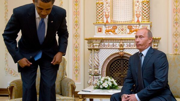 Barack Obama - Vladimir Putin - Sputnik Türkiye