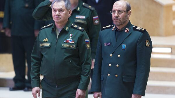 İran Savunma Bakanı Hüseyin Dehkan ve Rusya Savunma Bakanı Sergey Şoygu - Sputnik Türkiye