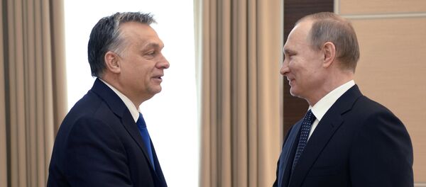 Vladimir Putin - Viktor Orban - Sputnik Türkiye