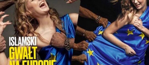 Polonya’da aşırı sağcı bir derginin sığınmacı kriziyle ilgili kapağı tepki çekti. - Sputnik Türkiye