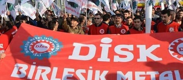 Birleşik Metal-İş kıdem tazminatı için alanlara iniyor - Sputnik Türkiye