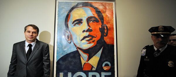 Shepard Fairey- Barack Obama - Sputnik Türkiye
