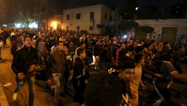 Kahire polis şiddeti protestosu - Sputnik Türkiye