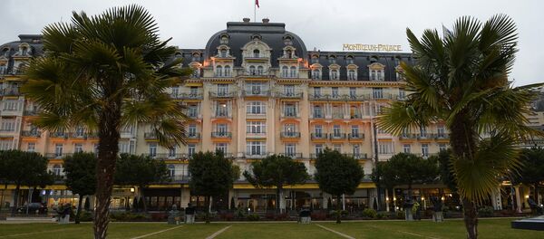 Cenevre || görüşmelerinin yapıldığı Montreux Palace - Sputnik Türkiye