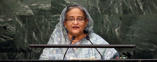 Bangladeş Başbakanı Şeyh Hasina Vezid - Sputnik Türkiye