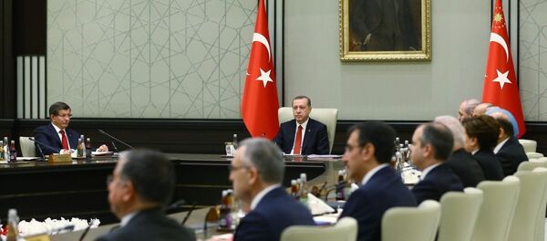 Bakanlar Kurulu, Cumhurbaşkanı Recep Tayyip Erdoğan başkanlığında toplandı.  - Sputnik Türkiye