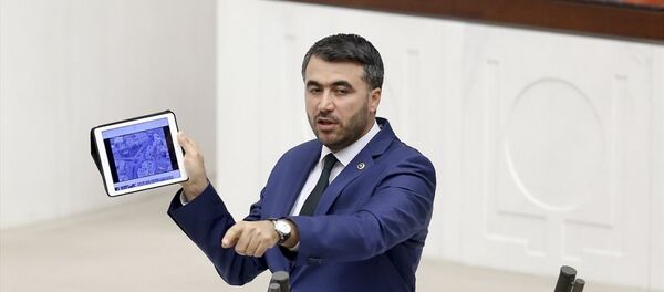 AK Parti Adana Milletvekili Mehmet Şükrü Erdinç, TBMM Genel Kurul çalışmalarına katılarak konuşma yaptı. - Sputnik Türkiye