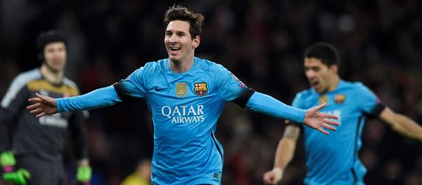 Barselona - Messi - Sputnik Türkiye