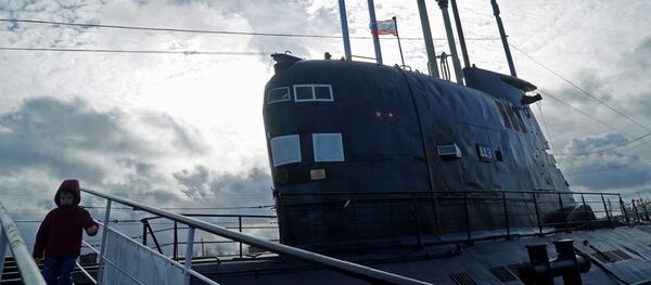 Dünya Okyanus Müzesi'nde B-413 denizaltısı Dünya Okyanus Müzesi'nde B-413 denizaltısı - Sputnik Türkiye
