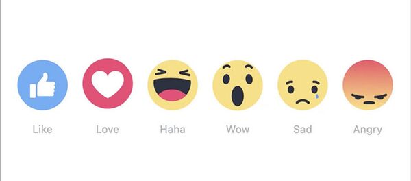Facebook'un yeni 'tepkileri' - Sputnik Türkiye