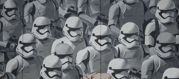 Moskova'da bulunan Star Wars grafitisi - Sputnik Türkiye