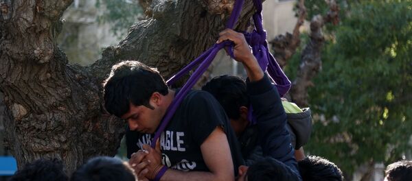 Atina - Sığınmacılar intihara teşebbüs etti - Sputnik Türkiye