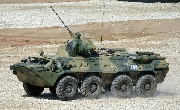 BTR-82A zırhlı personel taşıyıcı - Sputnik Türkiye
