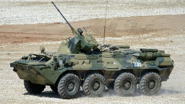 BTR-82A zırhlı personel taşıyıcı - Sputnik Türkiye