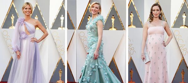 Heidi Klum, Cate Blanchett  ve Emily Blunt Oscar ödül töreninde - Sputnik Türkiye