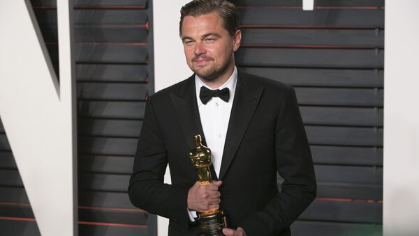 88. Oscar Ödül Töreni’nde ’en iyi erkek oyuncu' ödülü Leonado DiCaprio’nun oldu. - Sputnik Türkiye