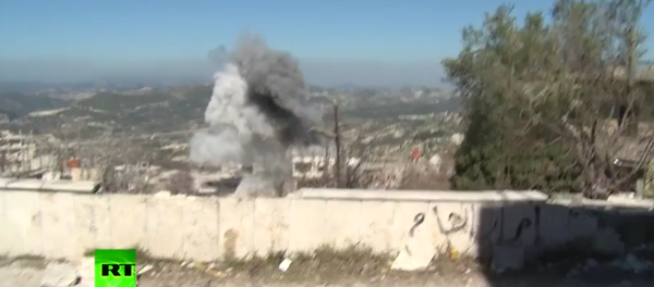 Lazkiye’de gazetecilerin saldırıya uğradığı an - Sputnik Türkiye