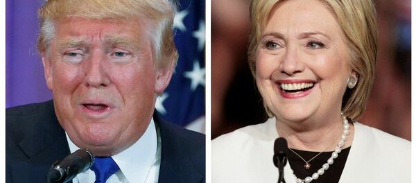 Donald Trump- Hillary Clinton Donald Trump- Hillary Clinton - Sputnik Türkiye