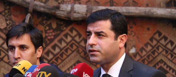 HDP Eş Genel Başkanı Selahattin Demirtaş. - Sputnik Türkiye