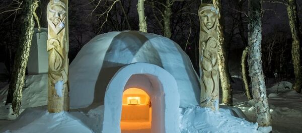 Rusya’nın ilk kardan oteli Rusya’nın ilk kardan oteli - Sputnik Türkiye