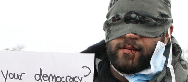 Calais'deki İranlı sığınmacılar - Sputnik Türkiye