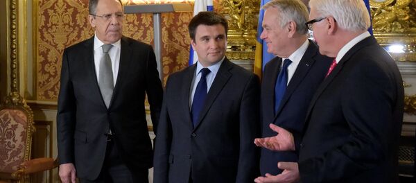 Normandiya Dörtlüsü Dışişleri Bakanları - Sputnik Türkiye