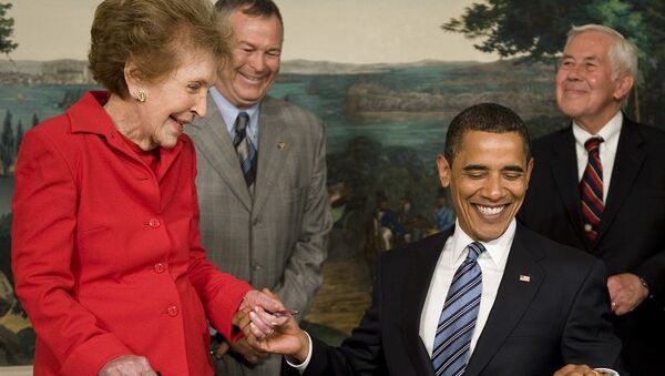 Eski first lady Nancy Reagan öldü - Sputnik Türkiye