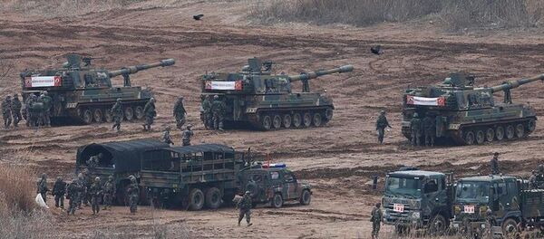 Güney Kore ve ABD'den askeri tatbikat Güney Kore ve ABD'den askeri tatbikat - Sputnik Türkiye