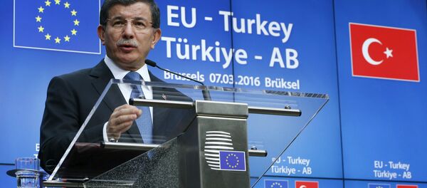 Türkiye Başbakanı Ahmet Davutoğlu - Sputnik Türkiye