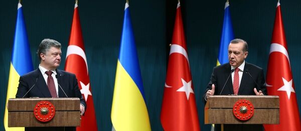Recep Tayyip Erdoğan - Pyotr Poroşenko - Sputnik Türkiye