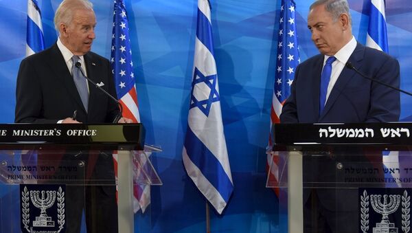 ABD Başkanı Joe Biden- İsrail Başbakanı Benyamin Netanyahu  - Sputnik Türkiye