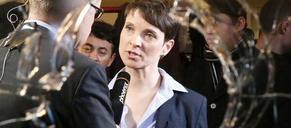 Almanya İçin Alternatif (AfD) Partisi Başkanı Frauke Petry - Sputnik Türkiye