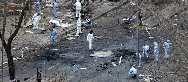 Ankara Kızılay'da patlama - Sputnik Türkiye