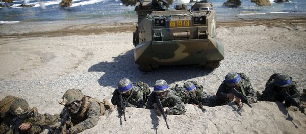 Güney Kore ve ABD'den askeri tatbikat - Sputnik Türkiye